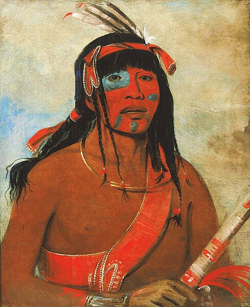 File:George Catlin - O-tá-wah, The Ottaway, a Warrior - 1985.66.188 - Smithsonian American Art Museum.jpg
