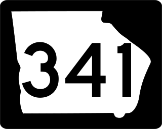 <span class="mw-page-title-main">Georgia State Route 341</span> Highway in Georgia, United States
