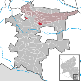 Kaart van Gleisweiler