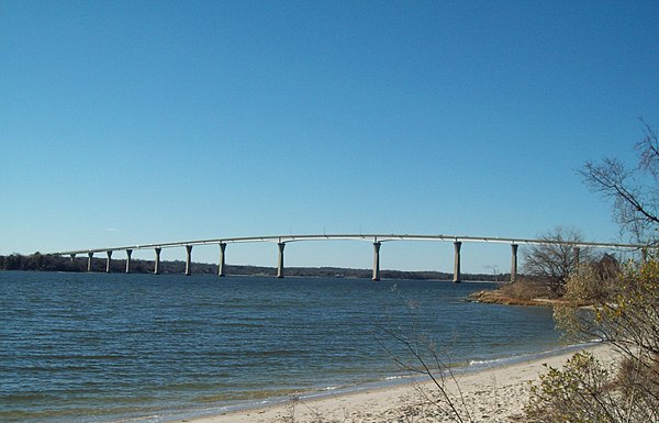 Gov. Thomas Johnson Bridge, Solomons, Md., December 2008