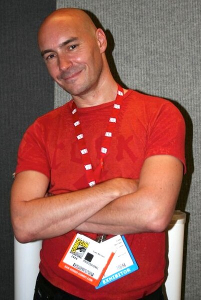 Grant Morrison at the 2006 San Diego Comic-Con International