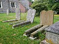 Graves outside the medieval Church of Saint Martin of Tours in Eynsford.