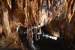 Interno della grotta