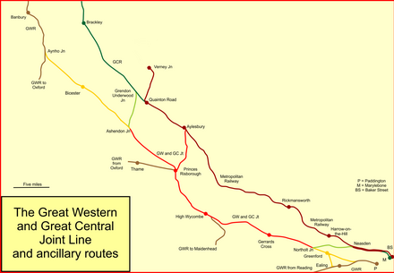 Overview of the Great Western and Great Central Joint Line
