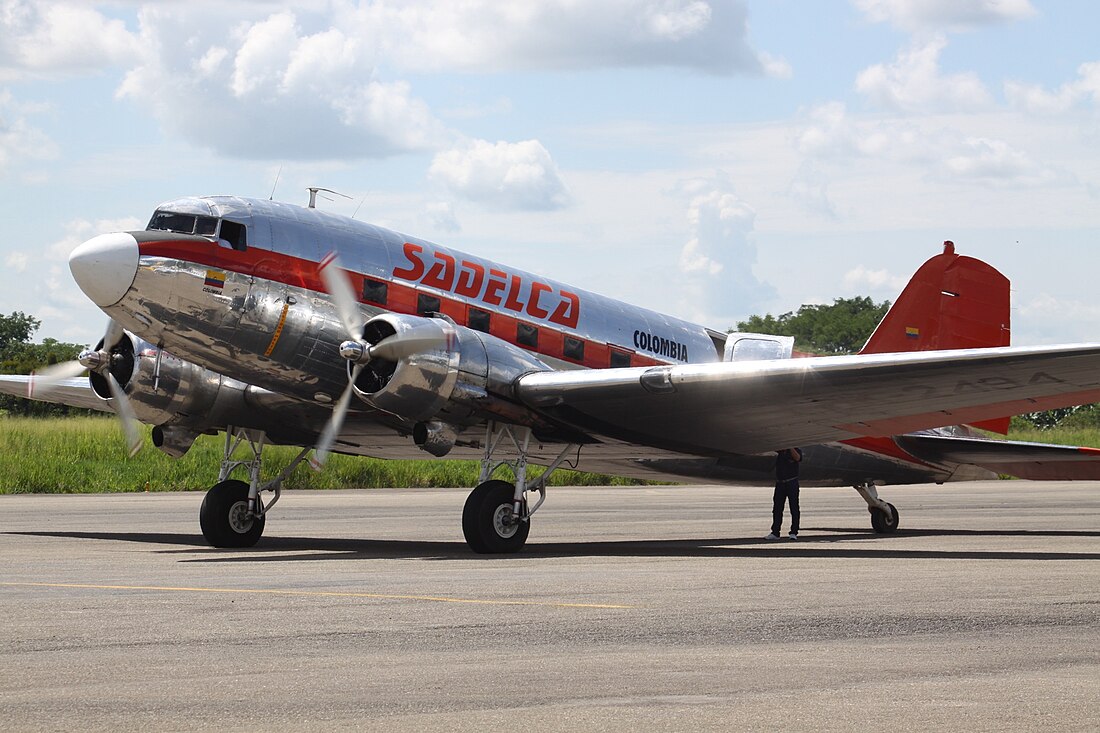 Катастрофа DC-3 в Колумбии