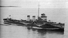 The Canadian armed yacht HMCS Renard in World War II. The same yacht had served as USS Winchester in World War I. HMCS Renard (S13).jpg