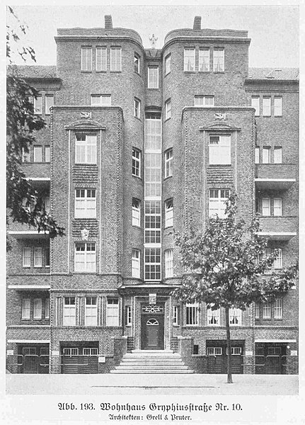 File:HUSB 1918-1929, Abbildung 193, Gryphiusstraße 10 in Hamburg-Winterhude.jpg