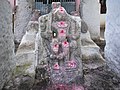 * Nomination Hampi / Karnataka- Figure in court of Uddana Veerabhadra Temple --Imehling 05:21, 5 April 2023 (UTC) * Promotion I think this is a bit underexposed --FlocciNivis 08:40, 9 April 2023 (UTC)  Done I've uploaded a brighter version. --Imehling 18:15, 9 April 2023 (UTC)  Support Good quality now --FlocciNivis 10:20, 10 April 2023 (UTC)