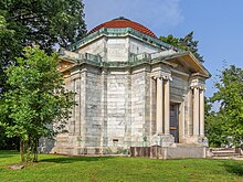 The Hayden Mausoleum Hayden Mausoleum, Green Lawn Cemetery -- Columbus, Ohio - 53074133942.jpg