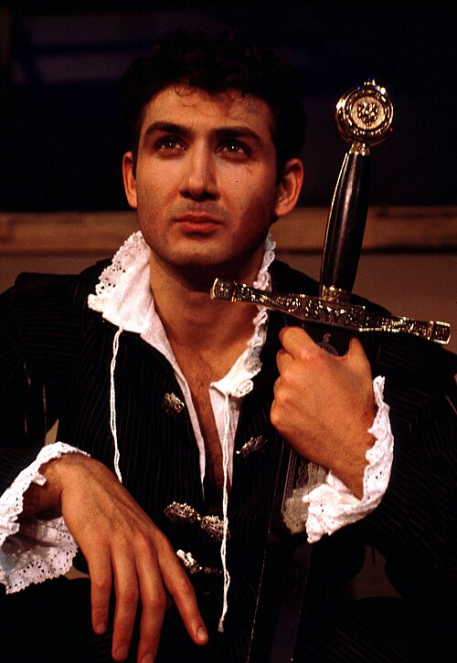John Farmanesh-Bocca as Prince Hal in the Carmel Shakespeare Festival production of Henry IV, Part 1 in 2002
