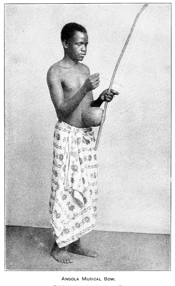Angola musical bow (1922), known as berimbau in Brazil.