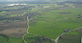 Luftaufnahme von Wilhelmskirch mit dem Sender Ravensburg