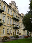 Hotel Luisa (bývalá Rubeška) - pohled od divadla.JPG