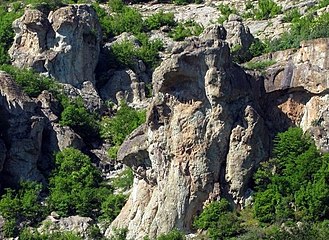 Dazhdovnitsa Felsen Kultstätte