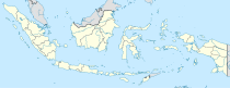 מיקום באלי במפת אינדונזיה