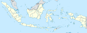 Map showing the location of Kerinci Seblat National Park