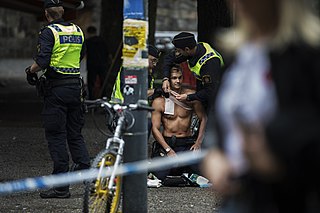 <span class="mw-page-title-main">2017 Medborgarplatsen stabbing</span> Stabbing incident in Sweden