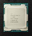 Intel core i7-7800x Oberseite