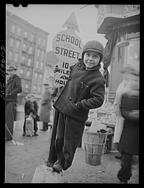 File:Italian-American child at First Avenue and Tenth Street 8d13177v.jpg