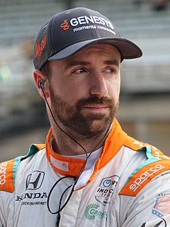 James Hinchcliffe Canadian racing driver