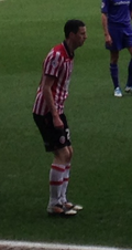 Murphy playing for Sheffield United. Jamie Murphy 01 March 2014.png