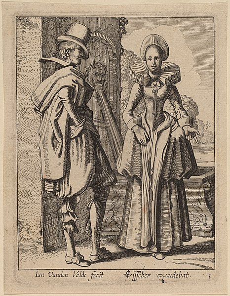 File:Jan van de Velde II, Two Figures in Costume, NGA 10735.jpg