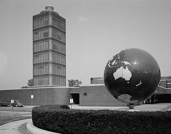 Johnson Wax Headquarters in Racine, Wisconsin