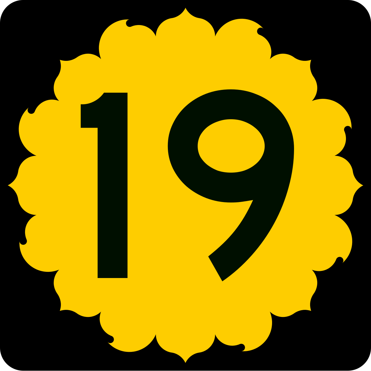 Svg 19. Цифра 19 желтая. Number 19. 19 Картинка. 19 Svg.