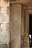 Kannada inscription of Krishnadeva Raya (1513 AD) at entrance to main mantapa in Vitthala temple in Hampi