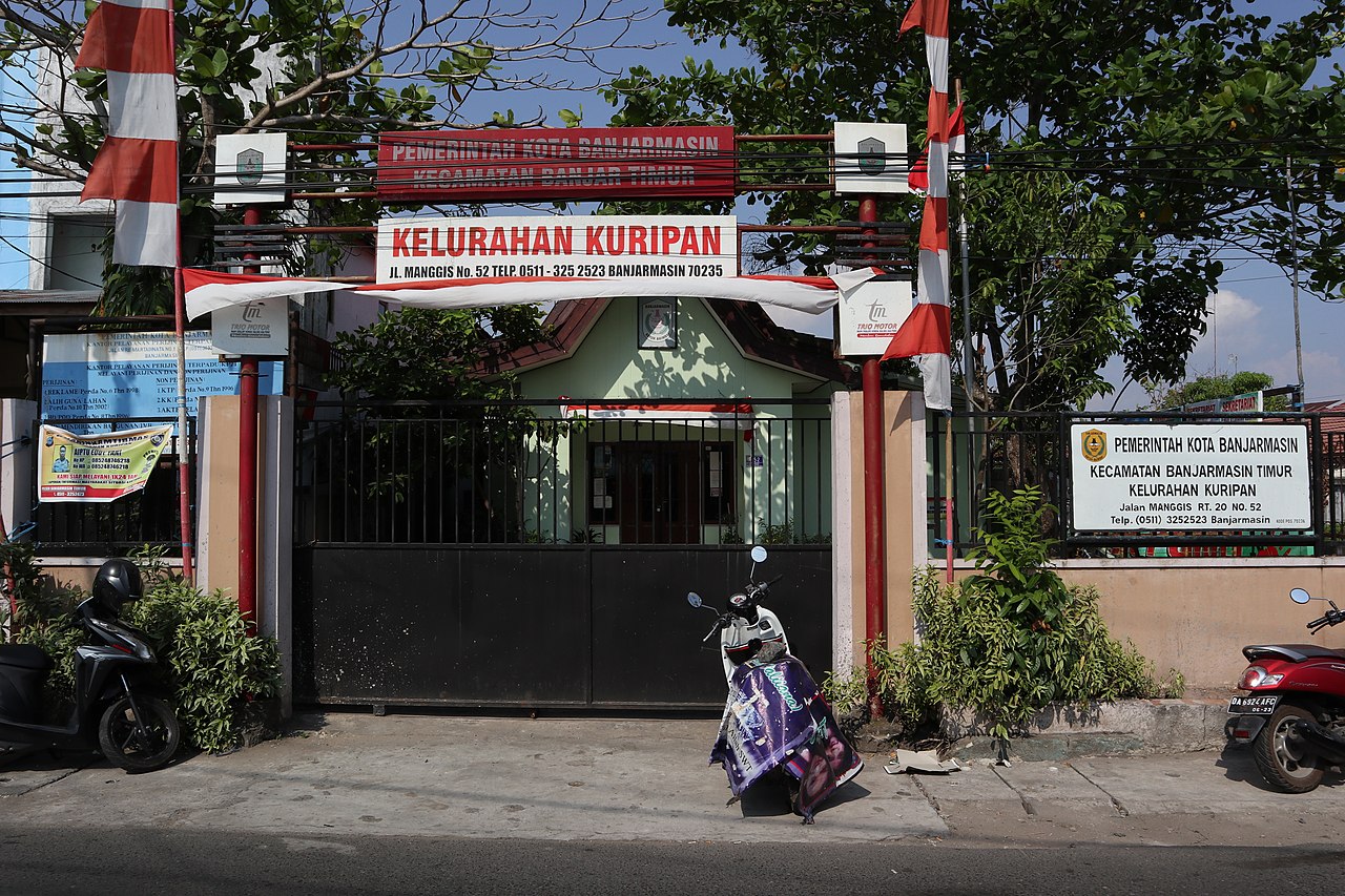 File Kantor Kelurahan Kuripan Banjarmasin Jpg Wikimedia Commons