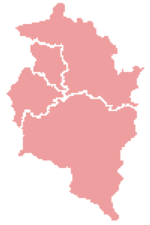 Onderverdeling van Vorarlberg in districten