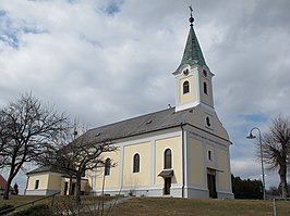 Kerk van Oberdorf in Burgenland