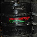 Kegs of beer in Amman, Jordan (cropped).jpg