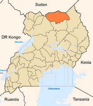 Location of Kitgum