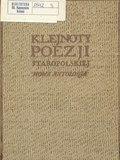 Миниатюра для Файл:Klejnoty poezji staropolskiej (red. Baumfeld).djvu