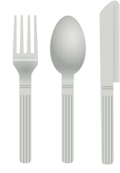 File:Knife fork and spoon.svg