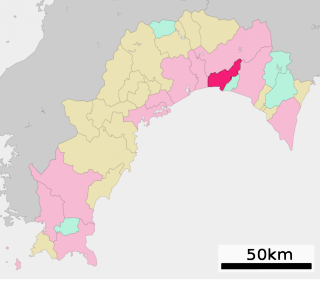 香南市位置図