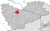 Localisation de la communauté Kreischa dans le district de Suisse saxonne-Monts Métallifères de l'Est