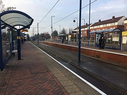 How to get to Langworthy Metrolink Station with public transport- About the place