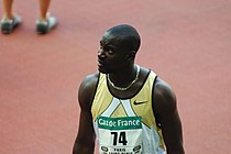 Ladji Doucouré – ausgeschieden als Achter des dritten Halbfinals