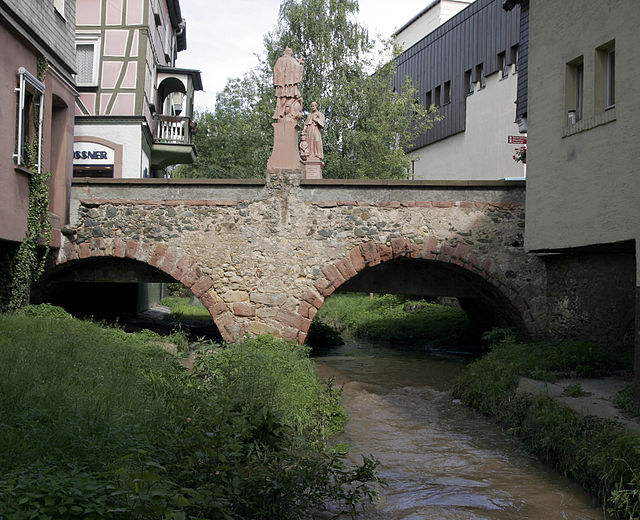 The Winkelbach at the Mittelbrücke