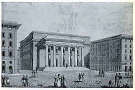 Le Grand-Théâtre en 1813.
