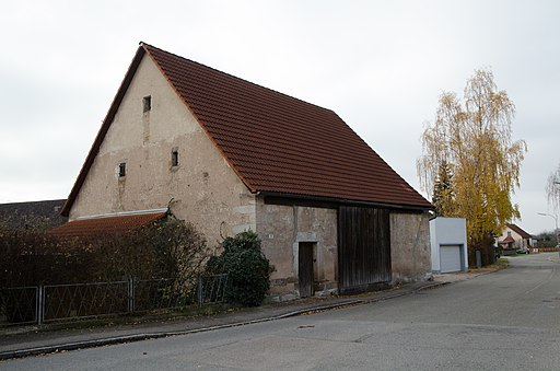 Leutershausen, Jochsberger Straße, Scheune-001