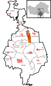 Poziția localității Liedersdorf