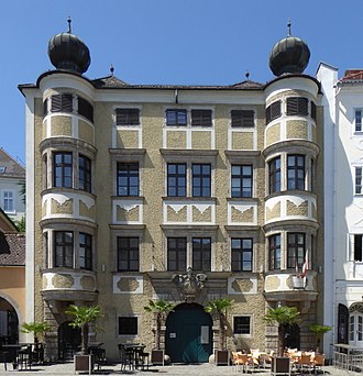 The former townhouse of Kremsmunster Abbey. Linz, Kremsmunsterer Stifthaus, 15.jpeg