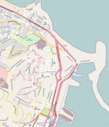 Mappa del quartiere con le varie strade.