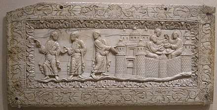 Ivory relief, c. 950–900, Metz