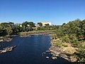 English: Looking down the Northern Canal from near the Pawtucket Gatehouse