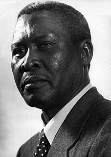 <span class="mw-page-title-main">Albert Luthuli</span> South African teacher, activist, and politician