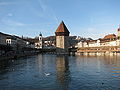 Kapellbrücke on a clear day